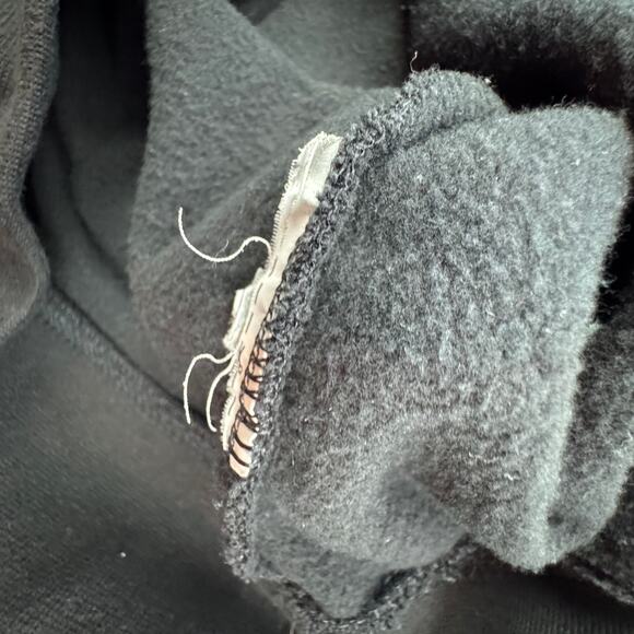 Vans Off The Wall Grunge Skater Waffle Toaster Logo Fleece Hoodie Men's Size XL - Picture 4 of 4